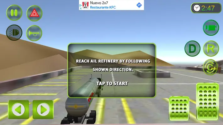 Oil Train Simulator android App screenshot 9